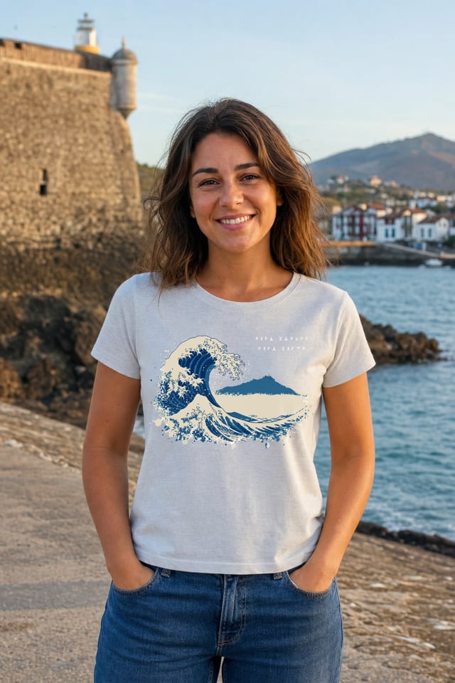 Uhina · La vague — Ce que l'eau apporte, l'eau l'emporte.